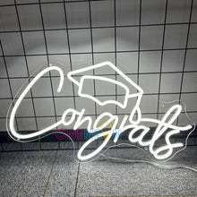 Load image into Gallery viewer, Graduation Decorations 2024 Neon Sign
