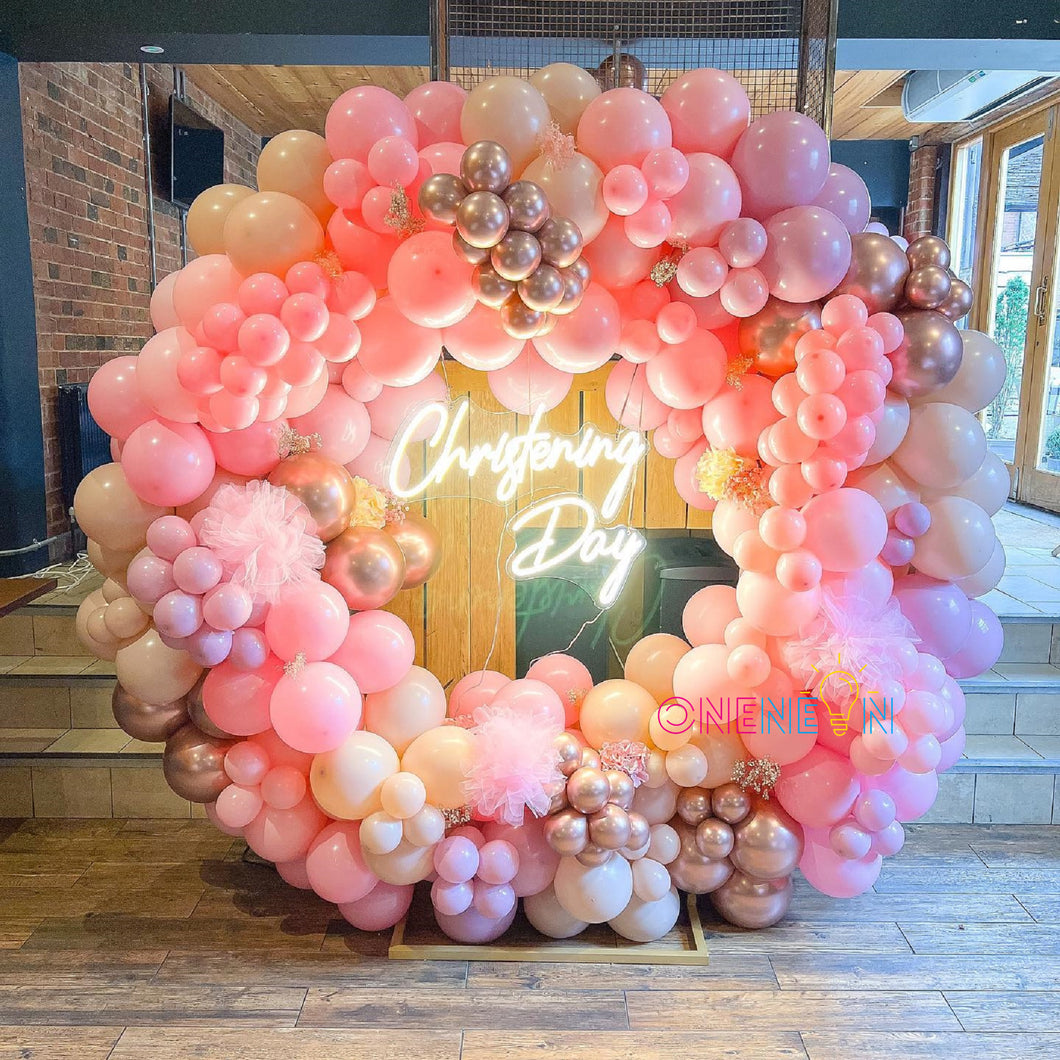 Christening Day Neon Sign