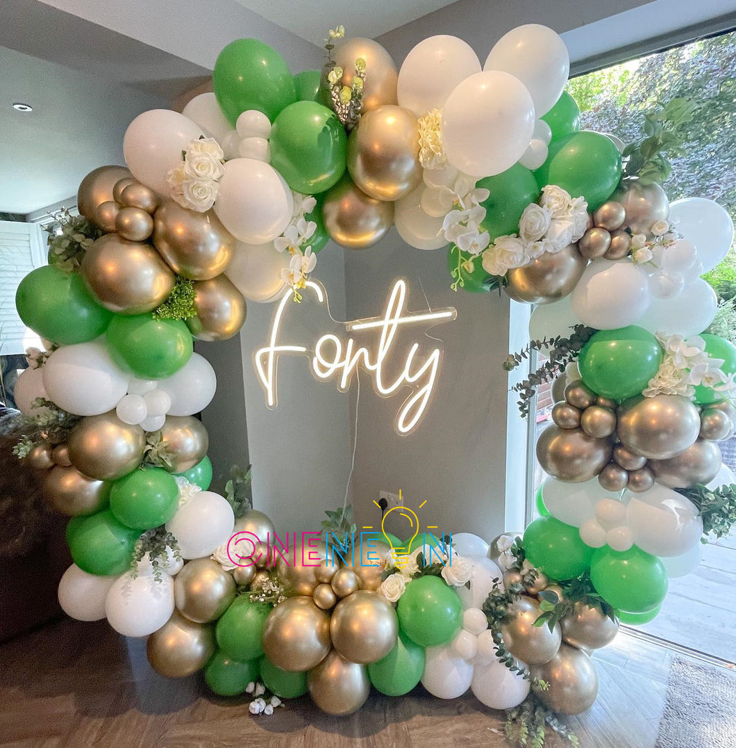 Forty Neon SIgn