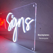 Load image into Gallery viewer, Custom Wedding Name Neon Sign Wedding Gifts Home Wall Decor 2024 Brides
